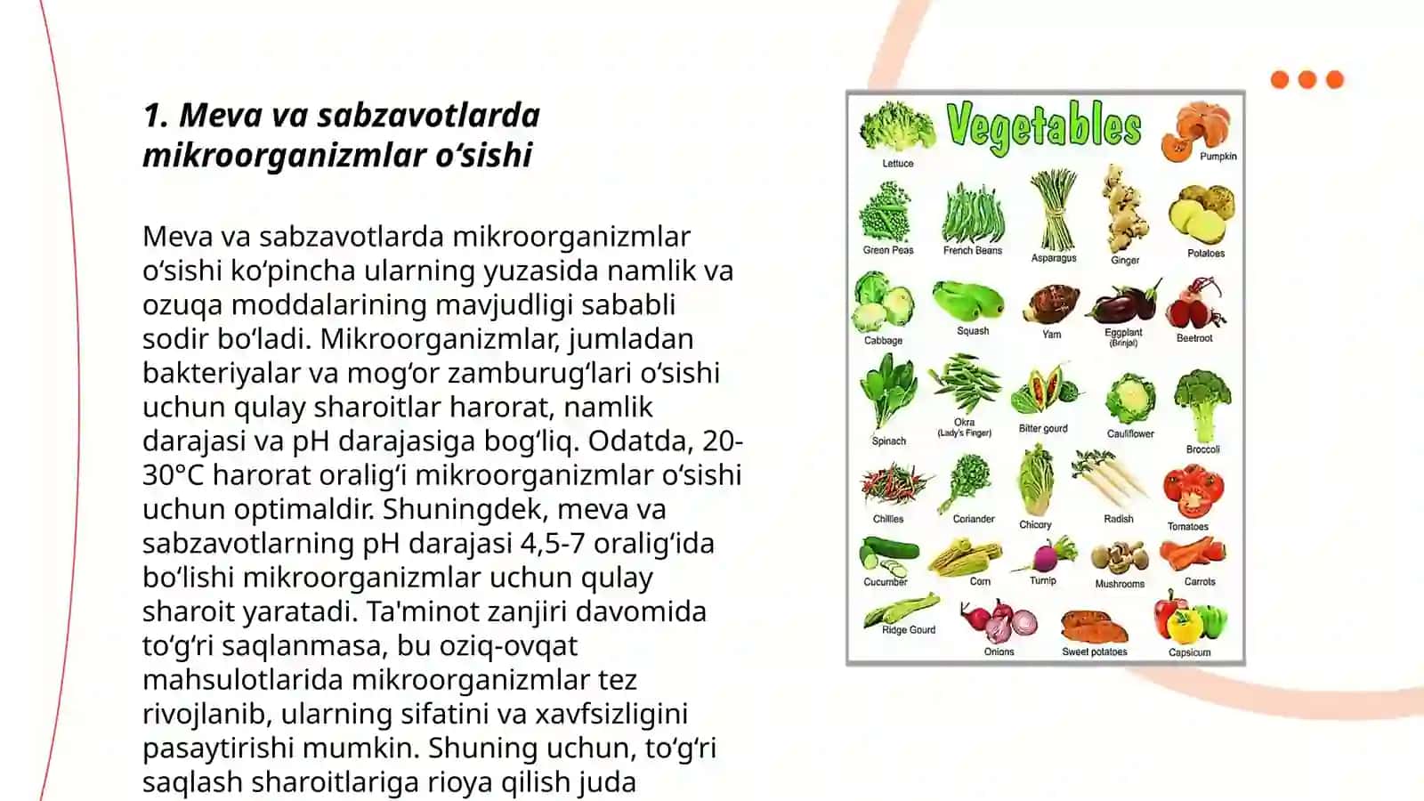 Meva va sabzavotlar mikrobiologiyasi 3