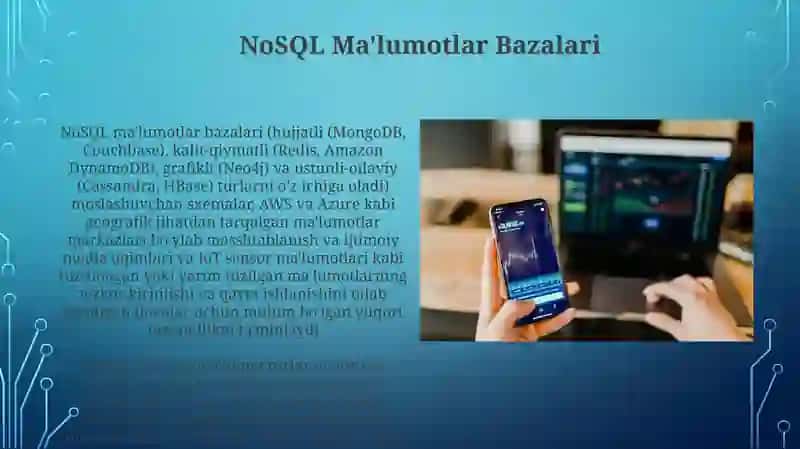 NoSQL Ma'lumotlar Bazalari 3