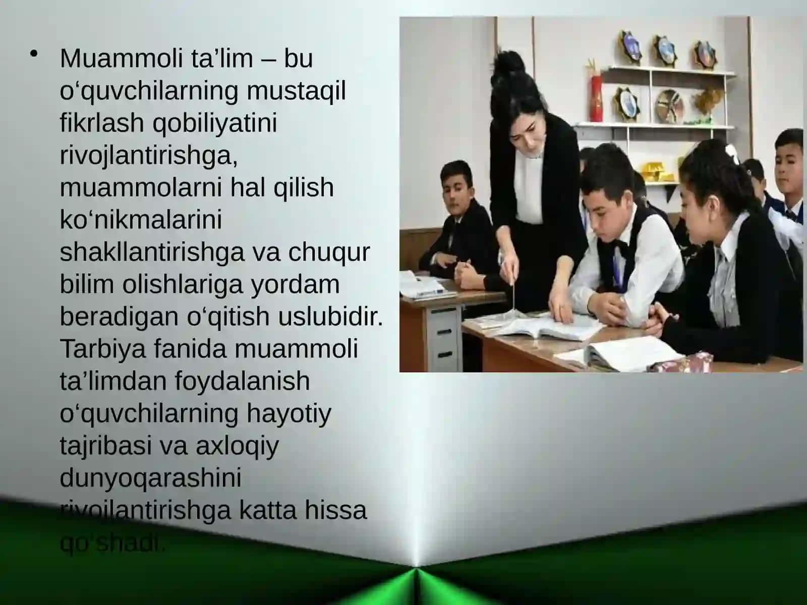 Tarbiya fanini o‘qitishda muammoli ta’limning ahamiyati 3