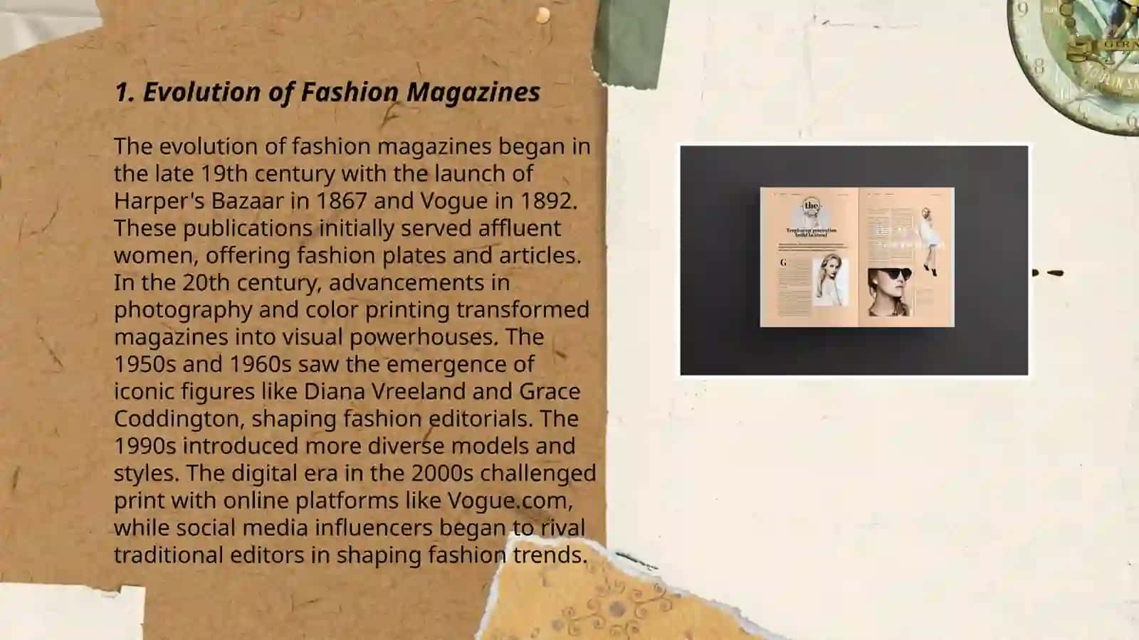 Evolution of Fashion Magazines 3