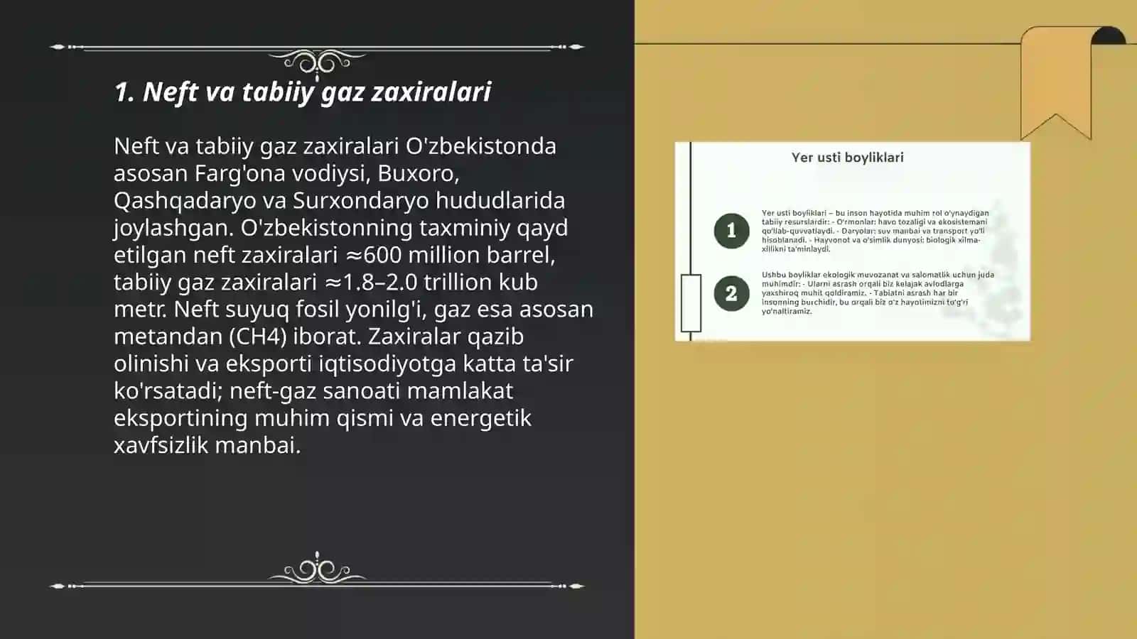 Neft va tabiiy gaz zaxiralari 3