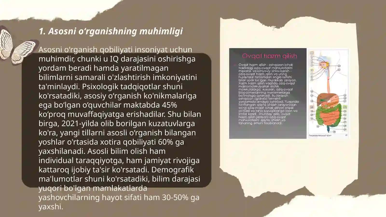 Asosni oʻrganishning xususiyatlari 3