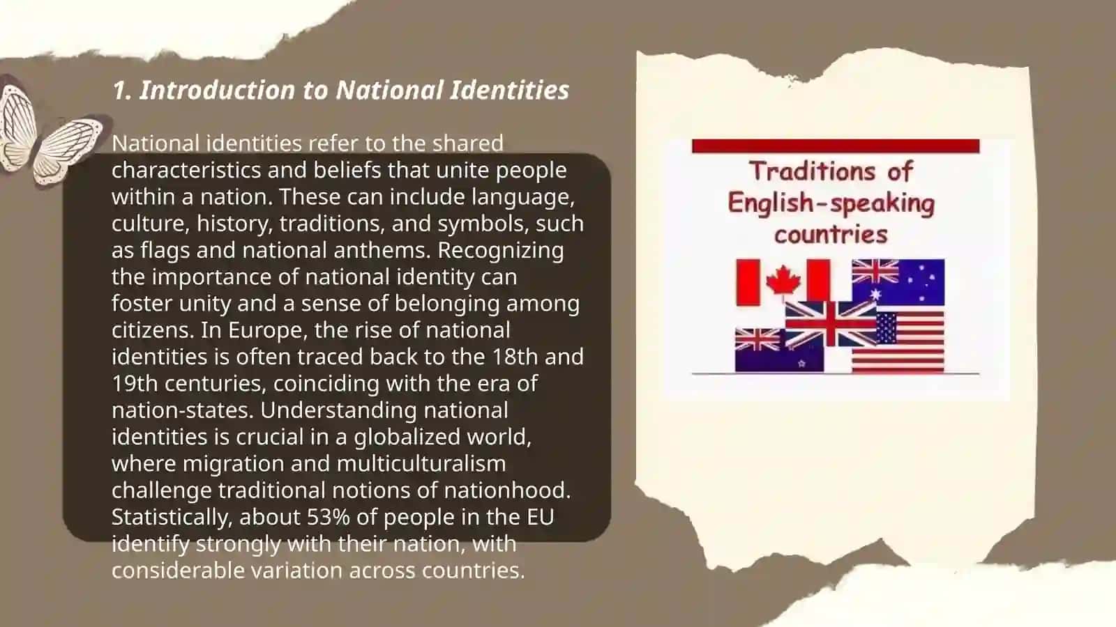 National identities of Uzbekistan and English speaking countries: traditions and holidays 3