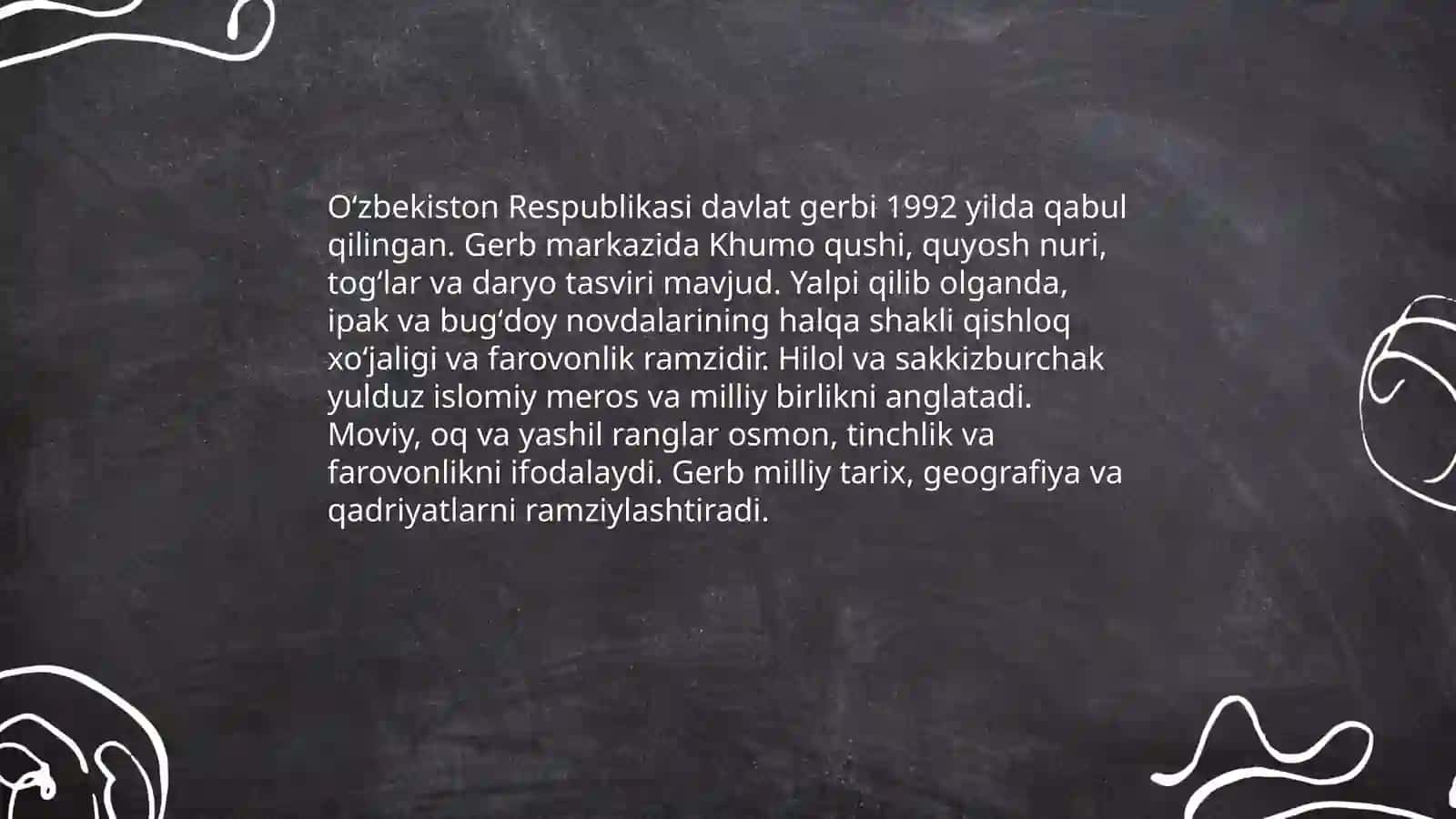 O'zbekiston Respublikasi davlat ramzlari va ahamiyati 3