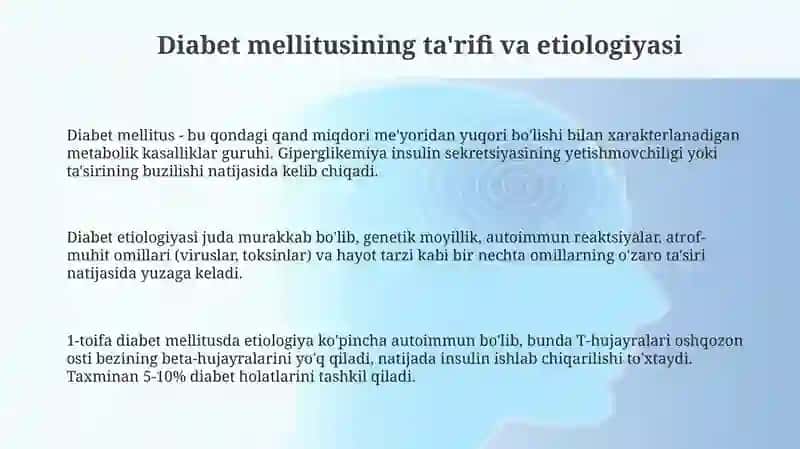 Diabet mellitus 3