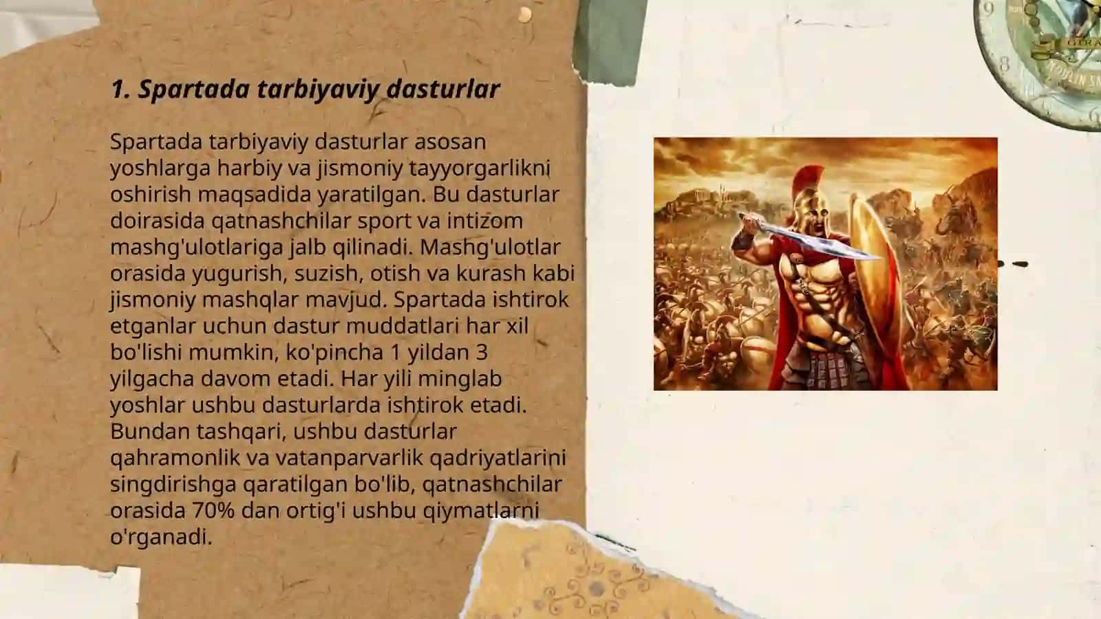 Spartada tarbiyaviy dasturlar 3