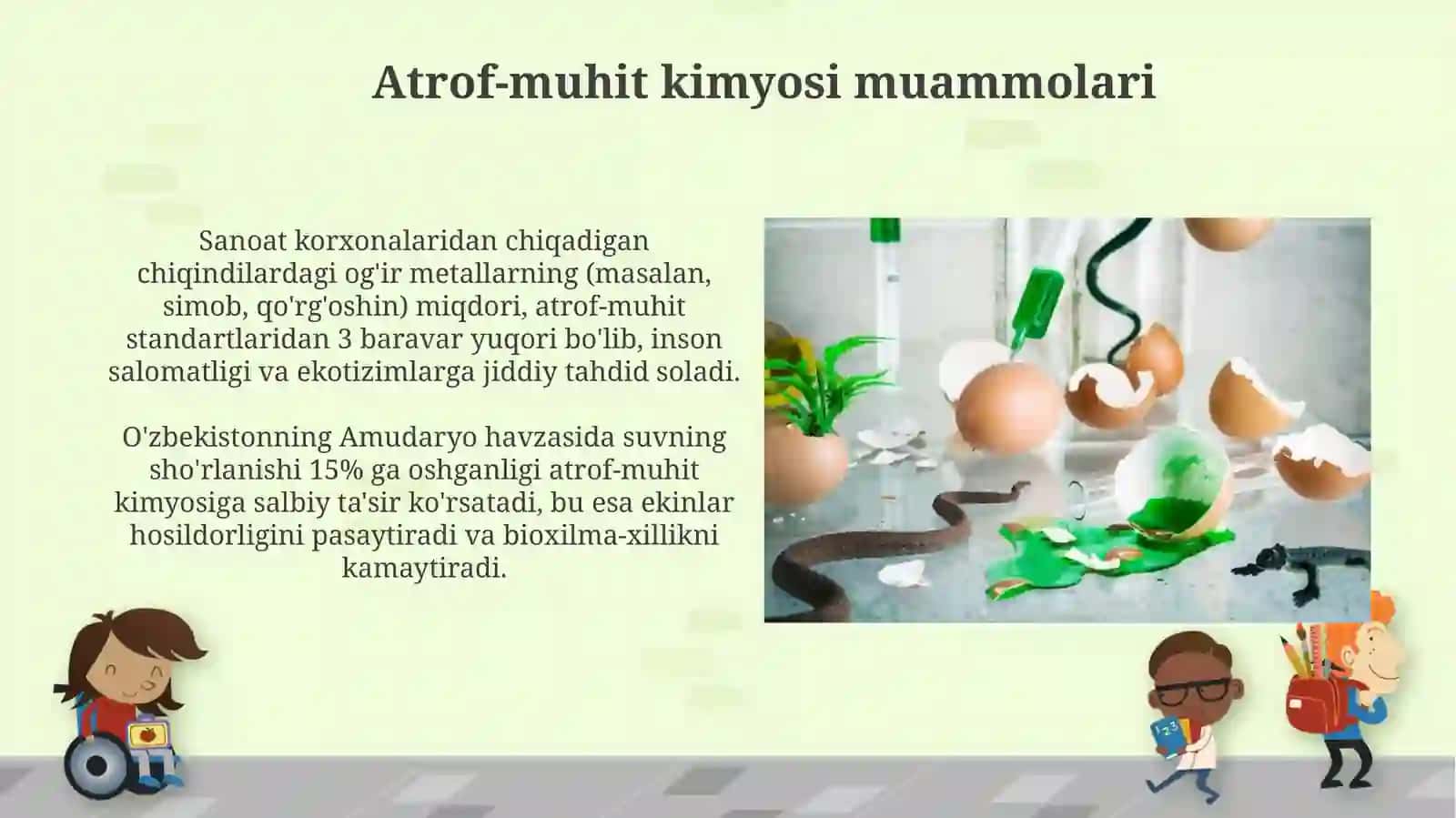 Atrof-muhit kimyosi muammolari 3