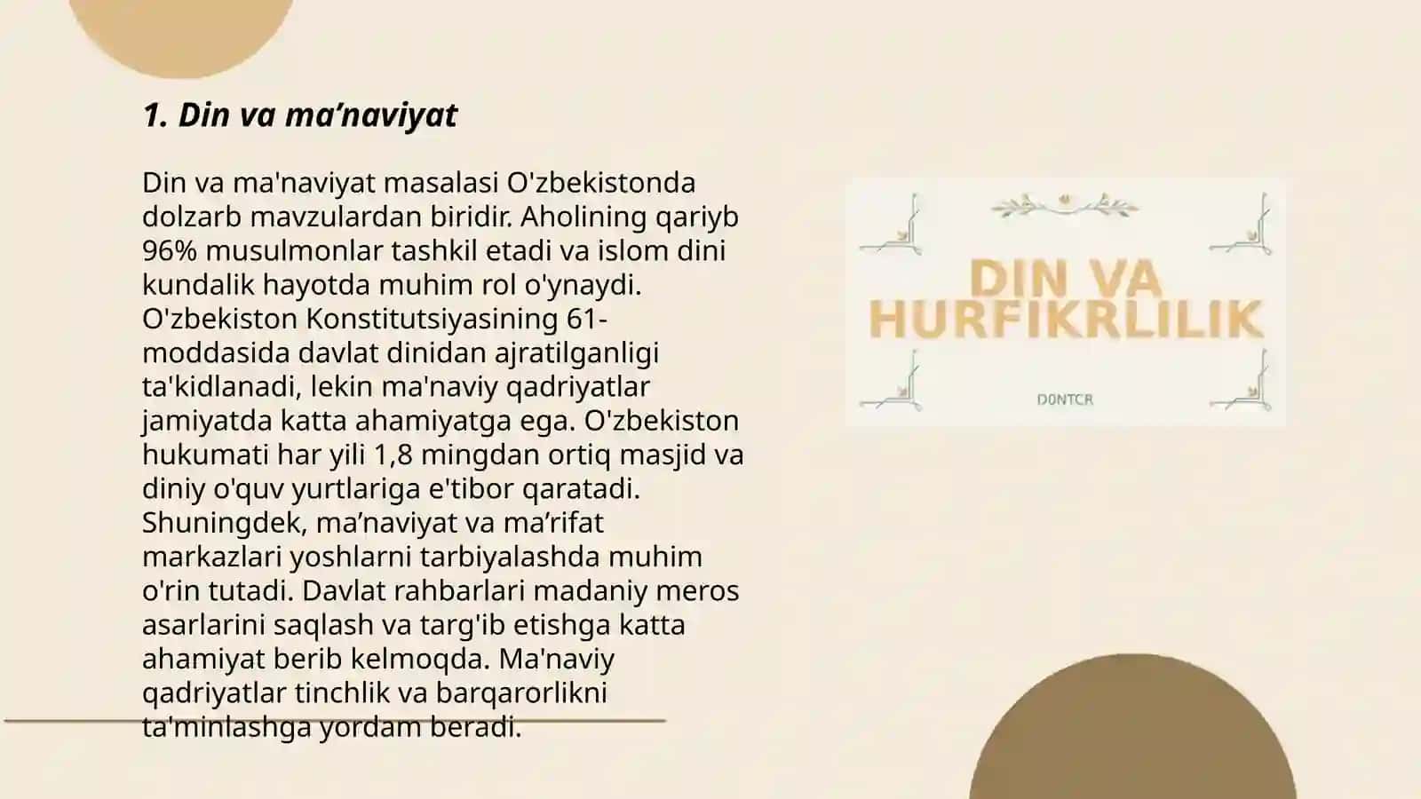 Din va ma’naviyat 3