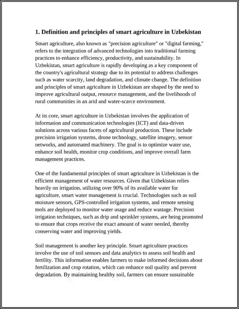 CONCEPT OF SMART AGRICULTURE OF UZBEKISTAN 3
