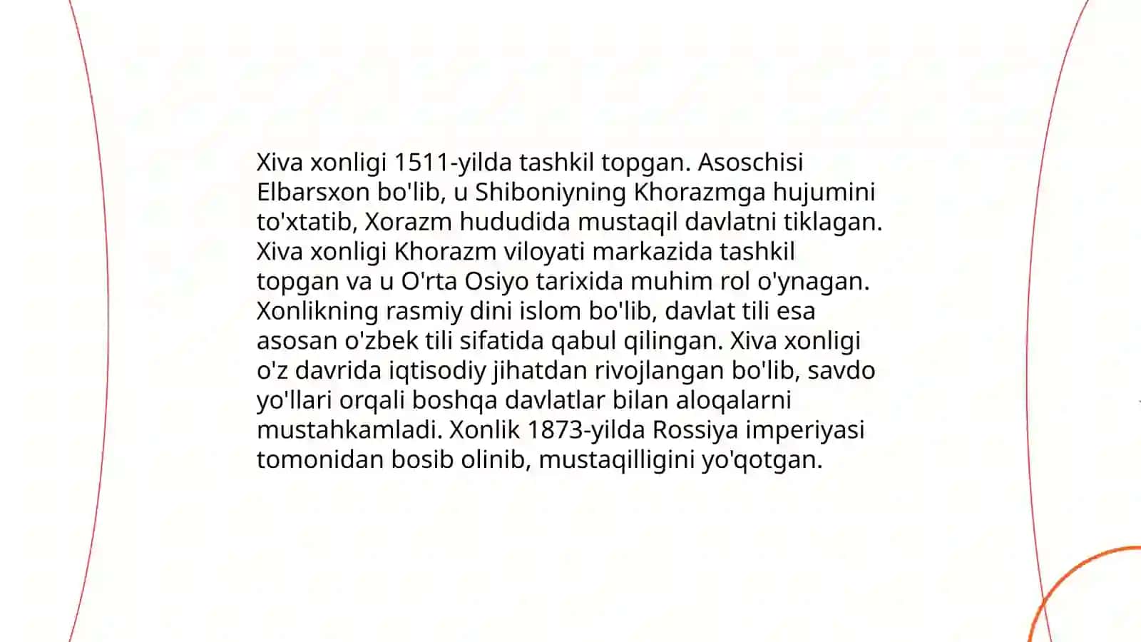 Xiva xonligi tarixshunosligi 3