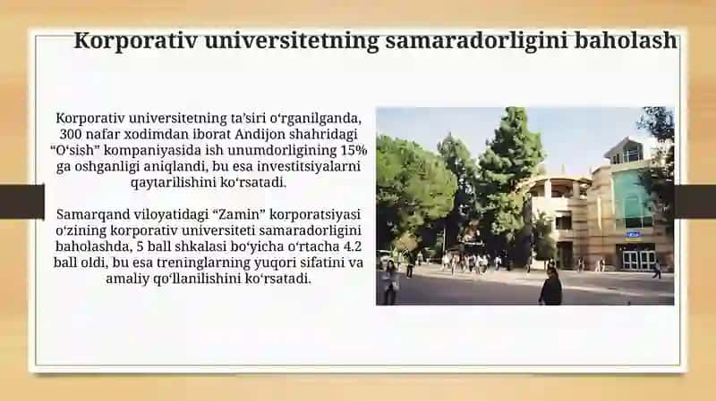 Korporativ universitetning vazifalari 3