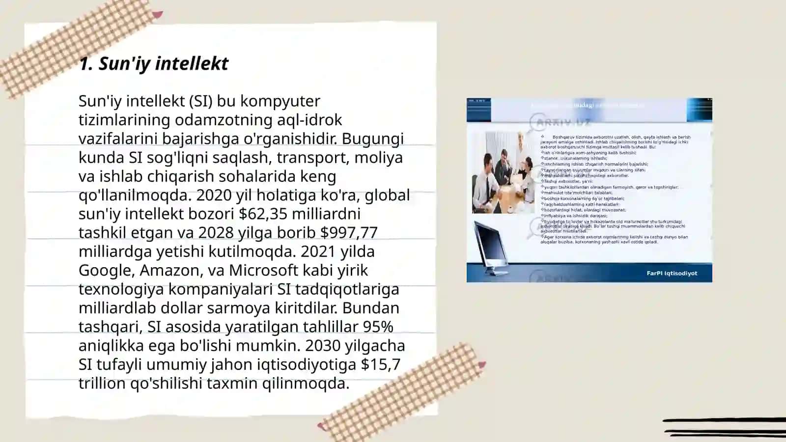 Sun'iy intellekt (SI) 3