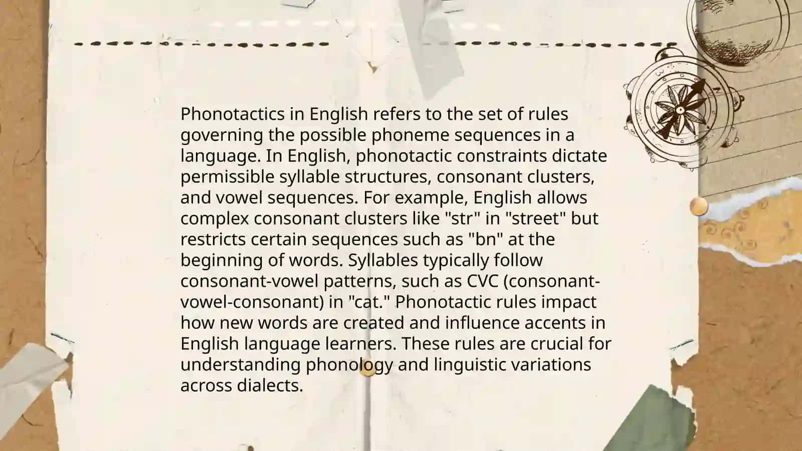 Syllabic structure of English words 3