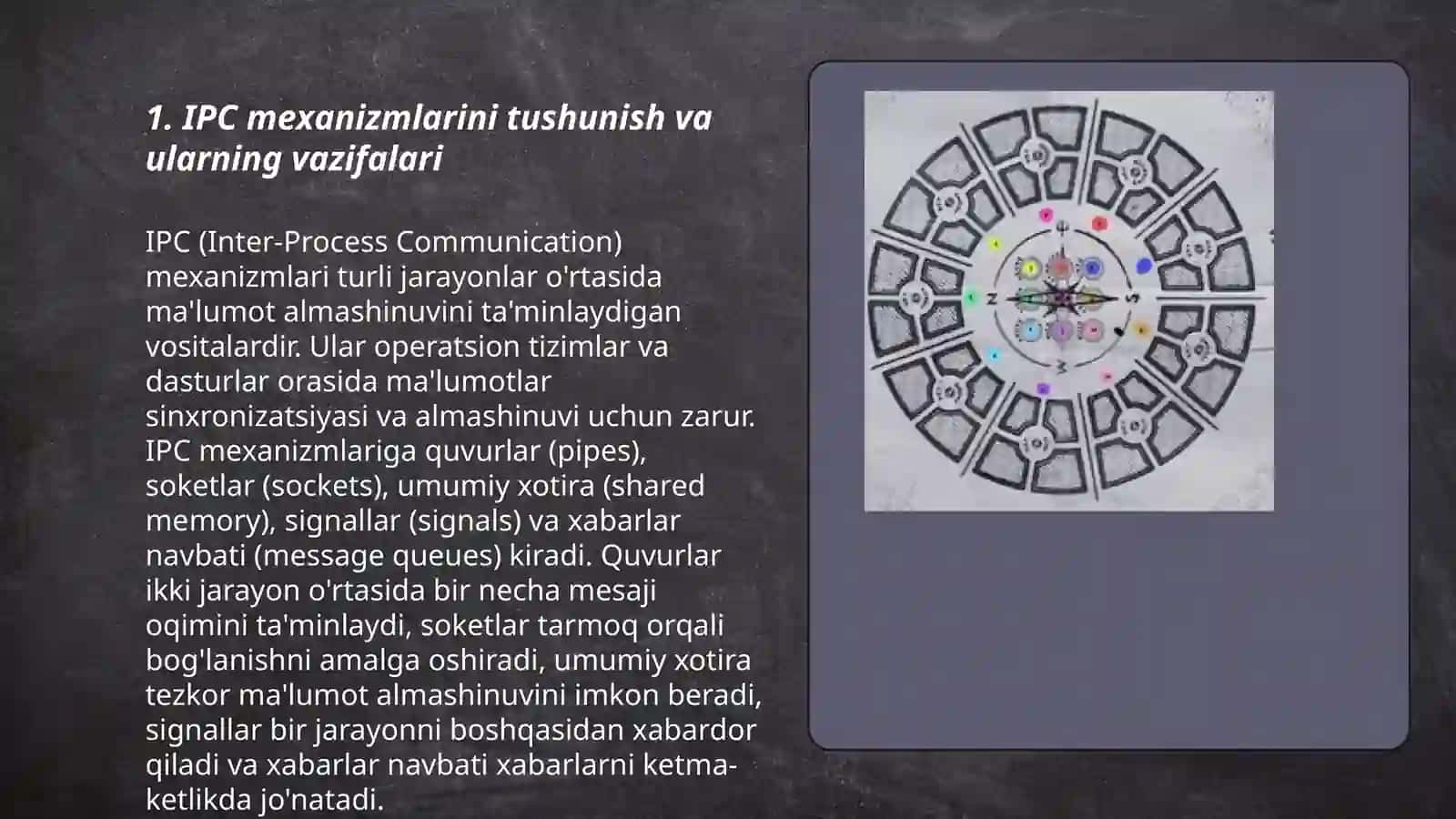 IPC mexanizmlarini amaliyotda qoʻllash (Message passing shared memory) 3