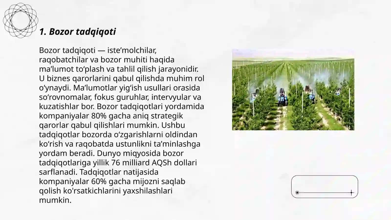 Bozor tadqiqoti 3