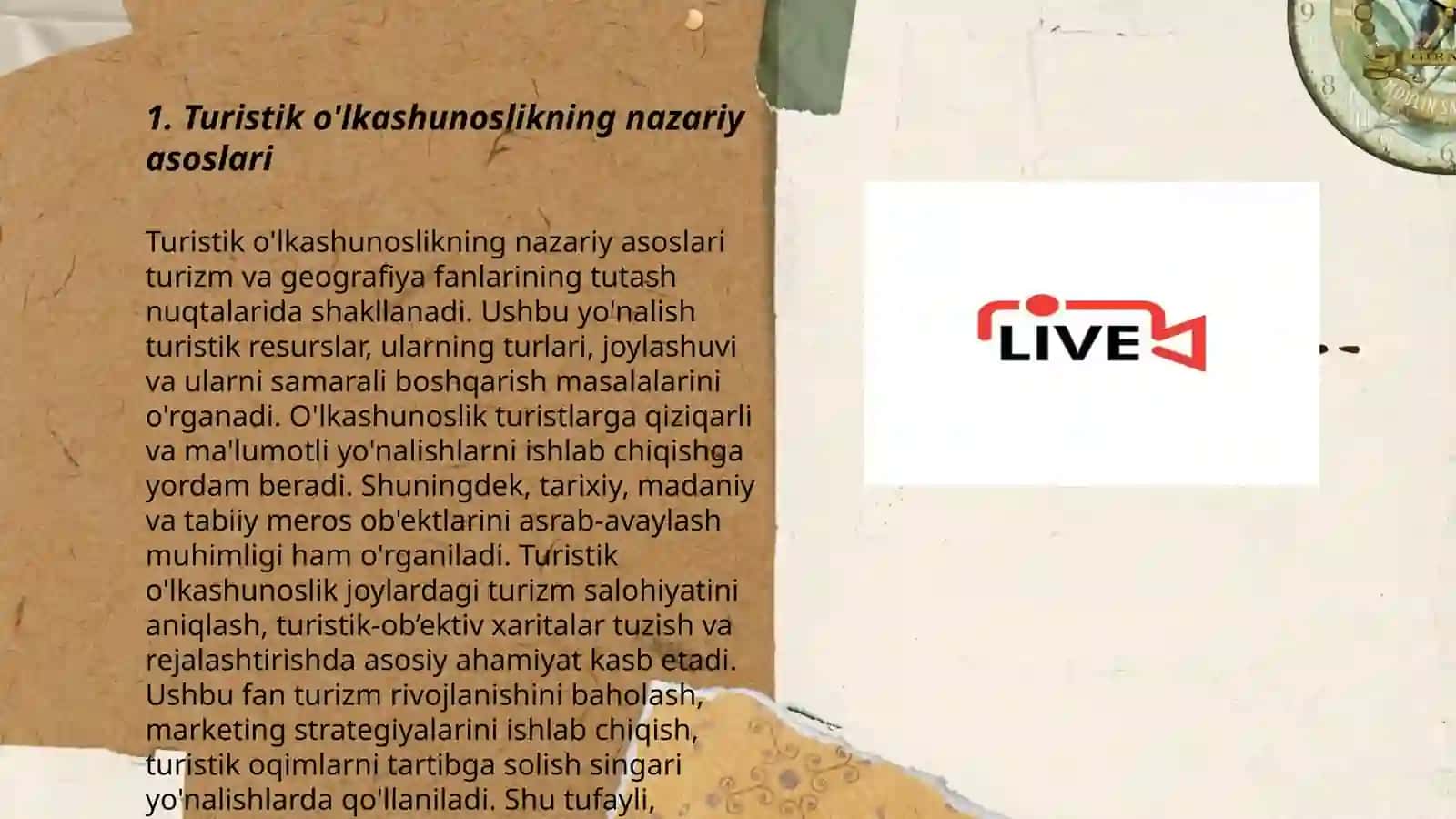 Turistik o'lkashunoslik talim tizimlari 3
