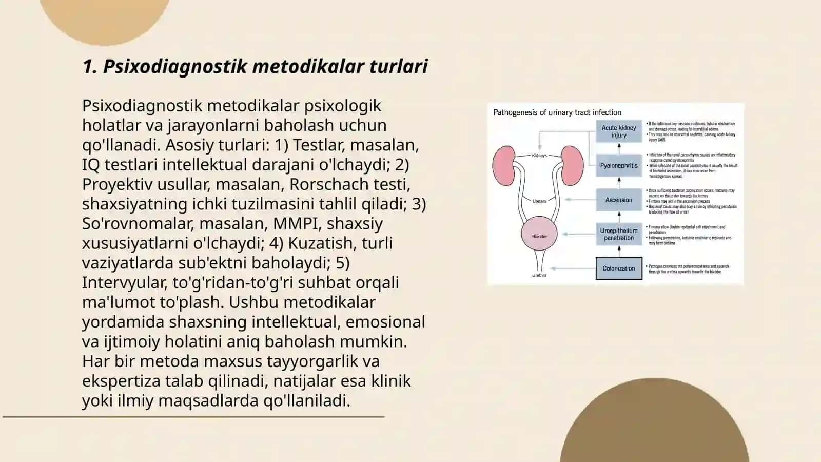 Psixodiagnostik metodikalar klassifikatsiyasi 3
