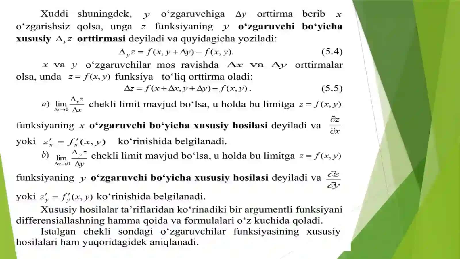 hisob  (Calculus) 3