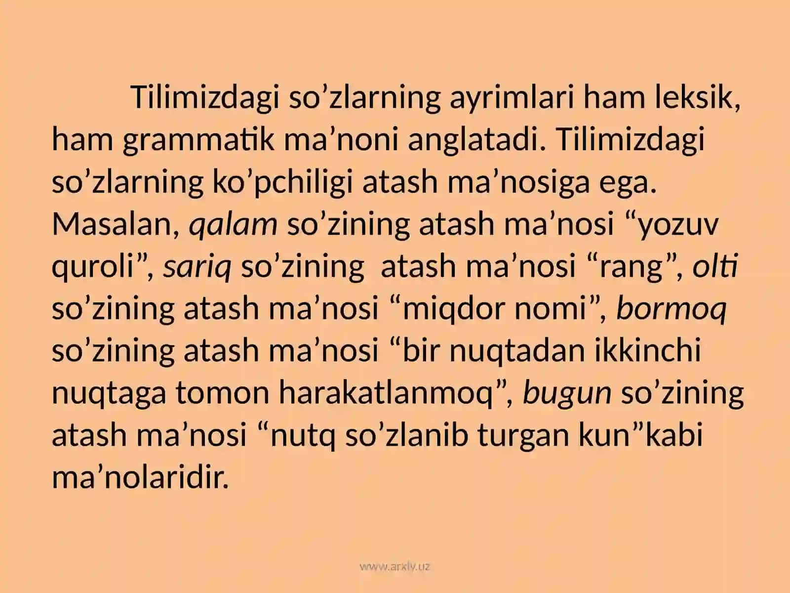 Grammatika haqida umumiy ma’lumot 3