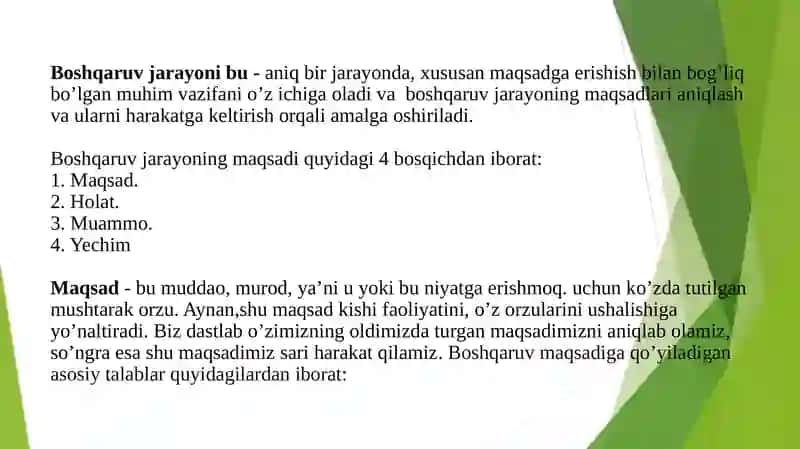 Boshqaruv maqsadi va funksiyalari 3