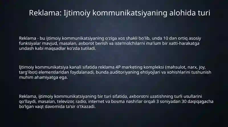 Reklama 3