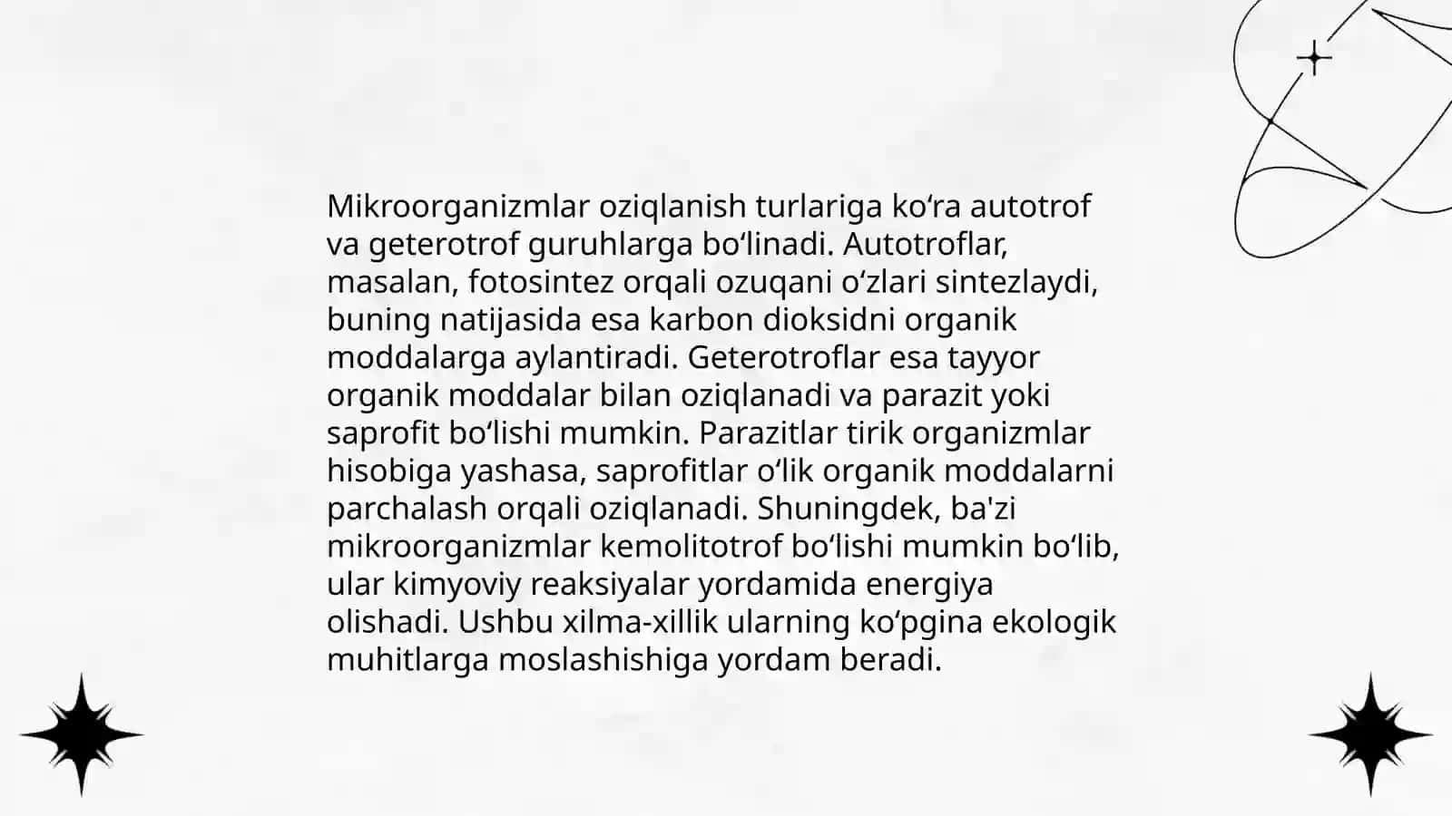 Oziq-ovqat turlari 3