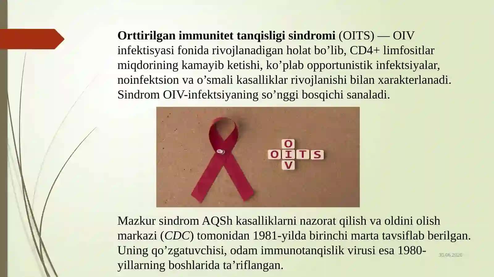Oits kasalligi, yuqish yo’li, belgilari, oldini olish 3