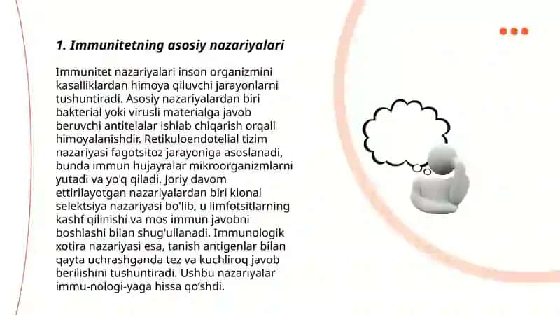 Immunitet nazariyalari 3