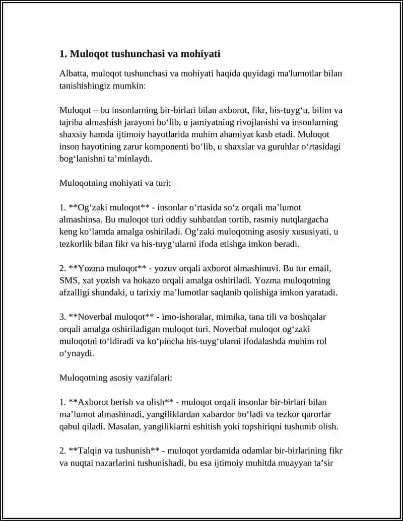 Muloqot Haqida Tushuncha 3