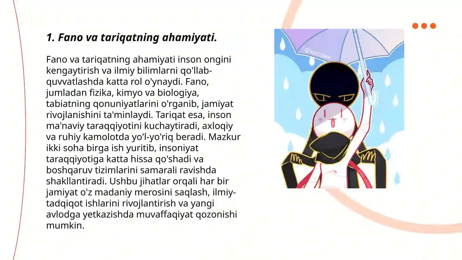 Fano va tariqat tushunchalari 3
