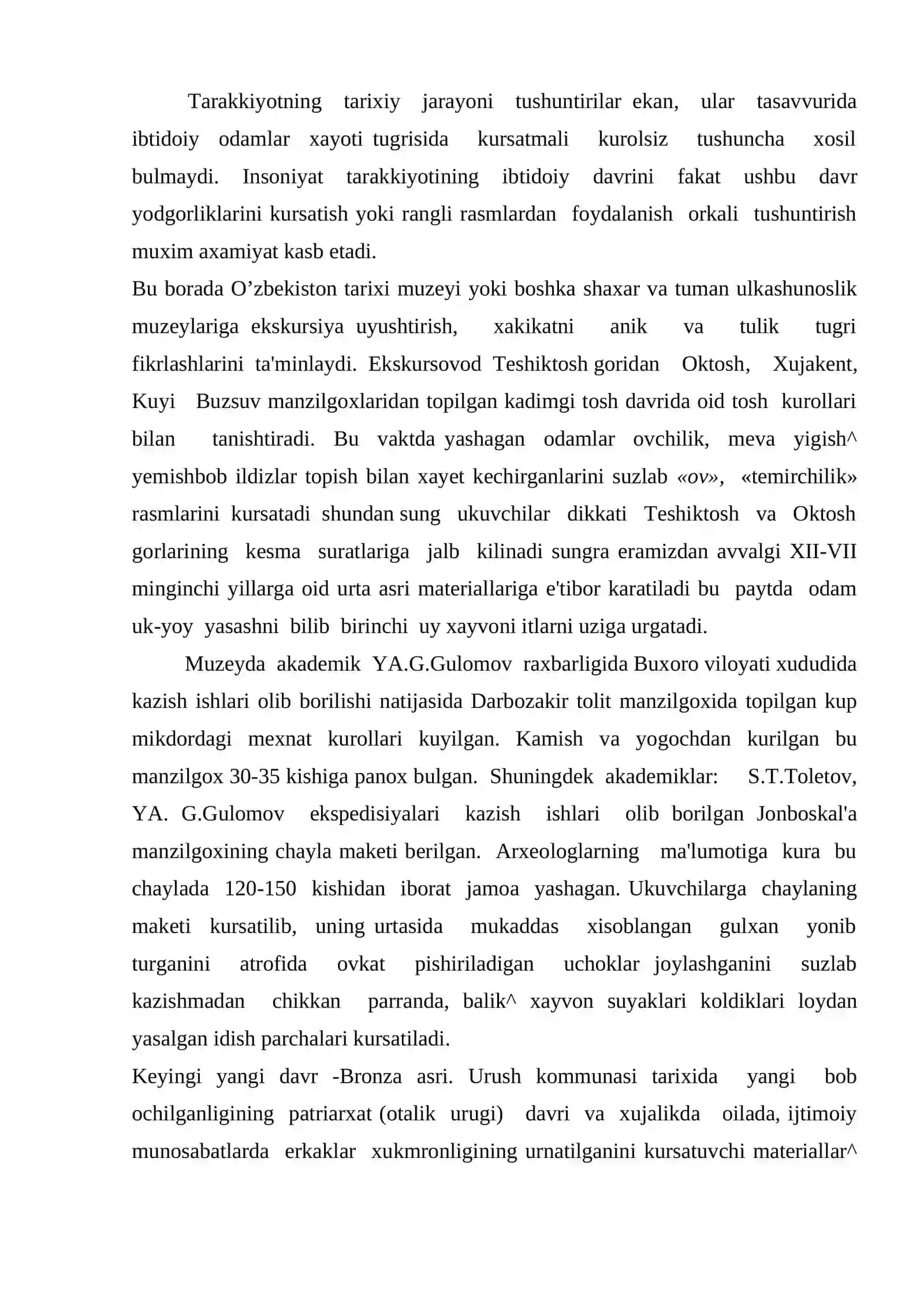 Tarixiy bilimlarni shakllantirish jarayoni 3