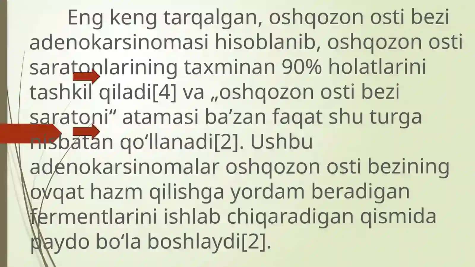 Oshqozon osti bezi saratoni 3