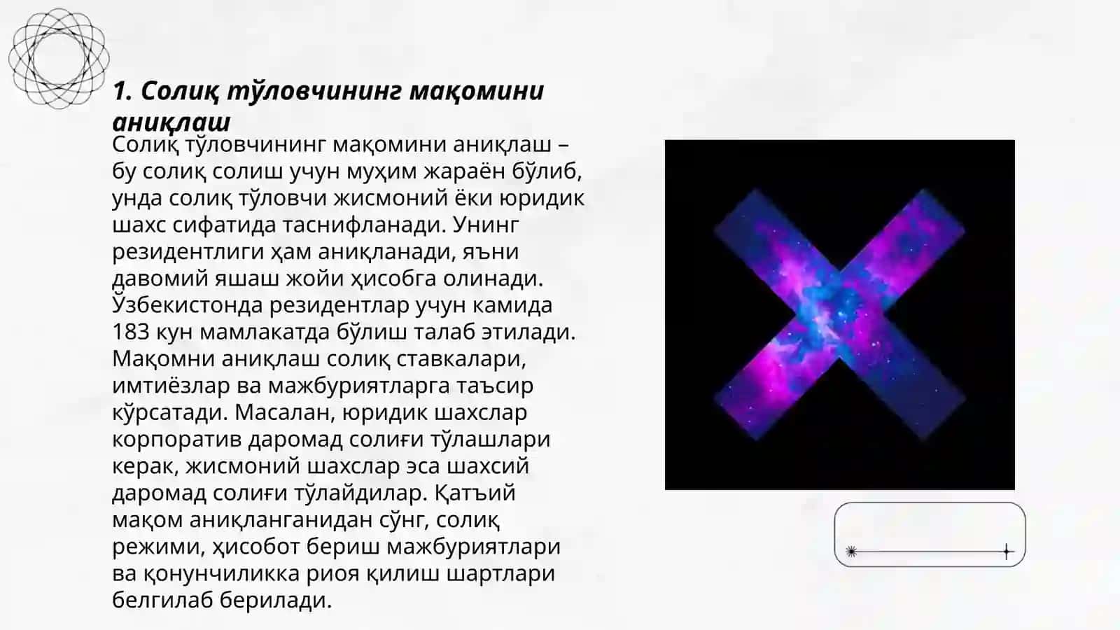 Солиқ тўловчининг мақомини аниқлаш 3