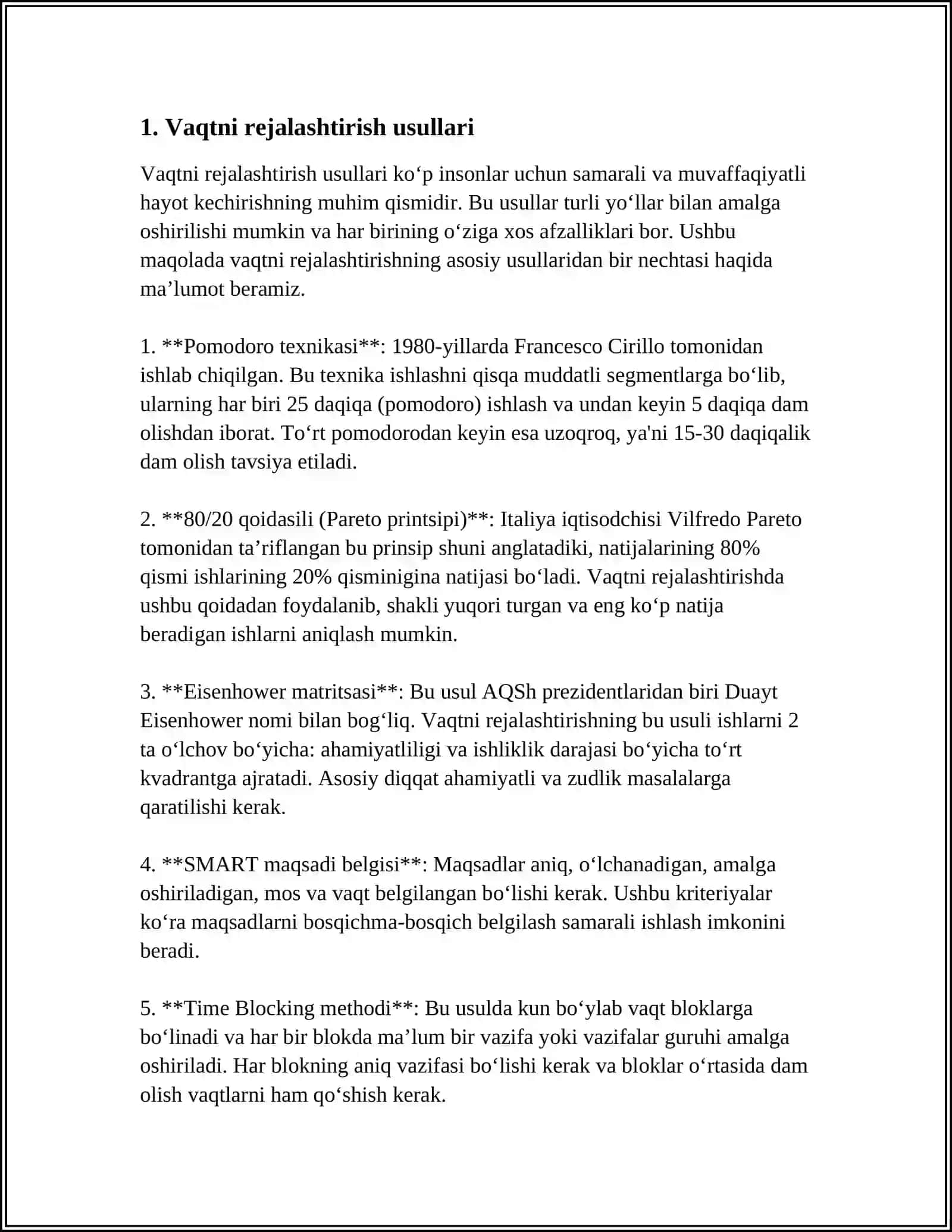 Pomodoro texnikasi 3