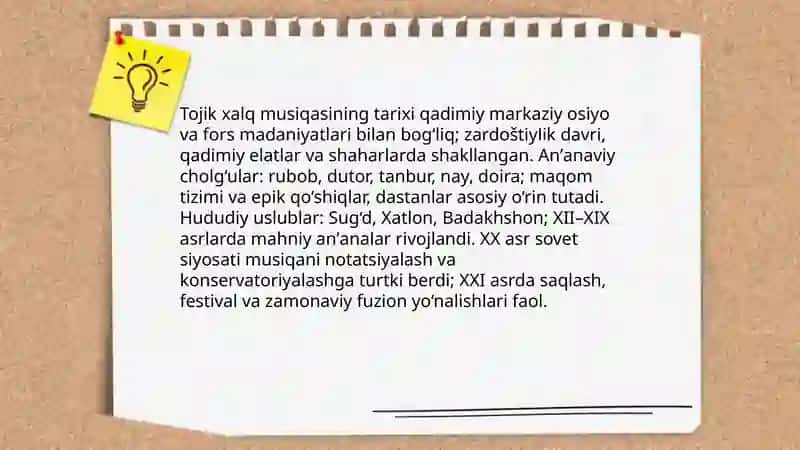 Tojik xalq musiqa madaniyati 3