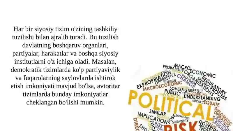Siyosiy tizim va uning xususiyatlari 3