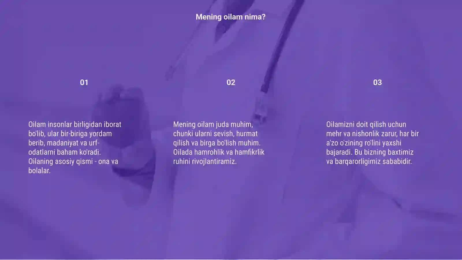 Mening oilam 3
