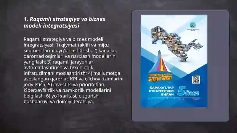 Tashkilot rivojlanishining raqamli strategiyasi 3
