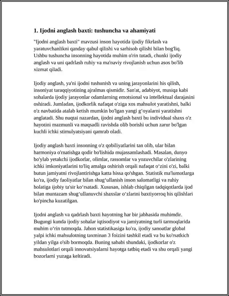 IJODNI ANGLASH BAXTI 3