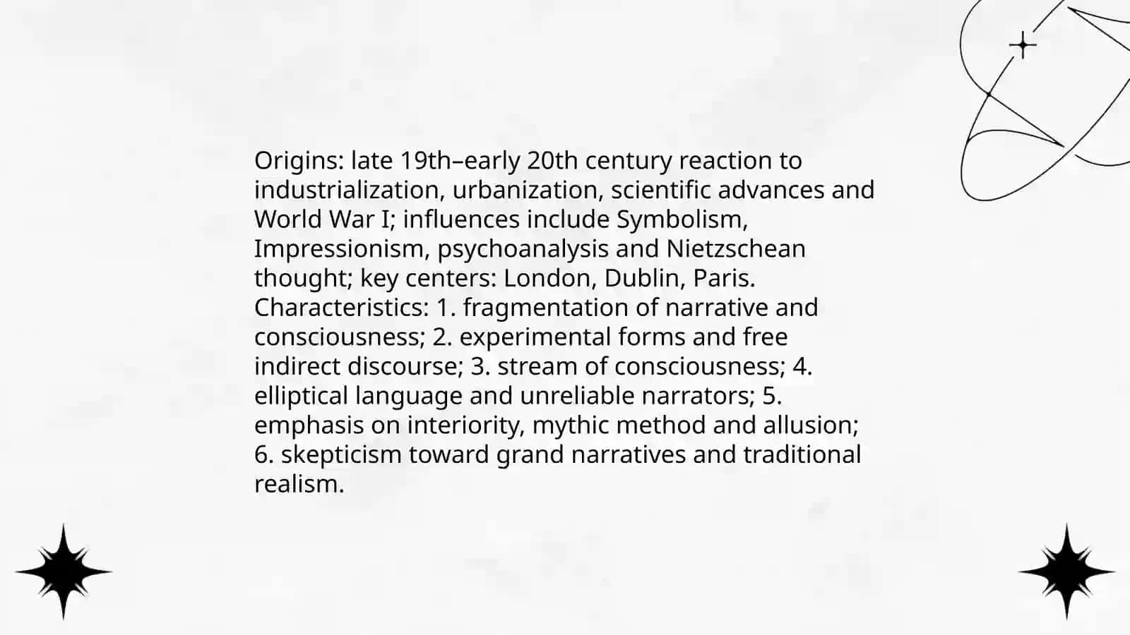 Modern English Literature 3