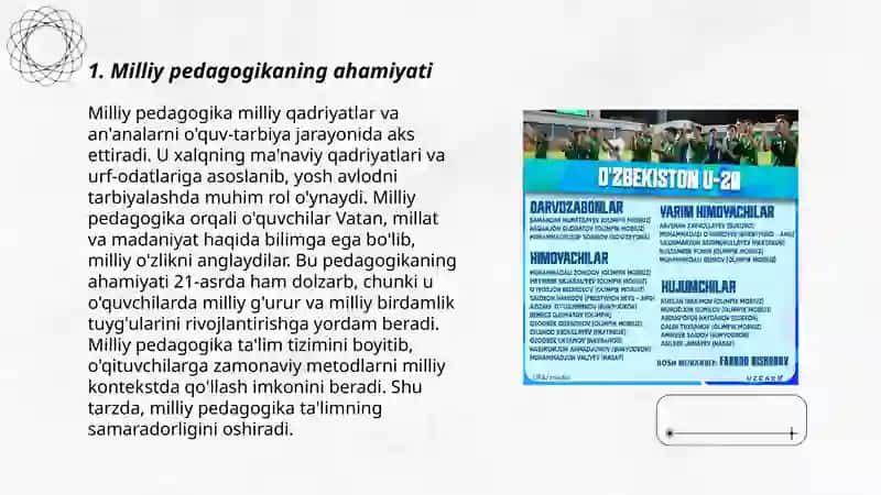O’zbek milliy pedagogikasi 3