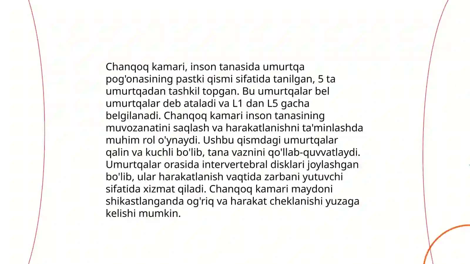 Chanoq kamari suyaklarining birlashuvi 3