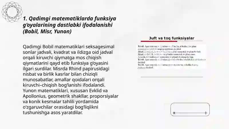 Funksiya tushunchasi tarixiy taraqqiyoti 3