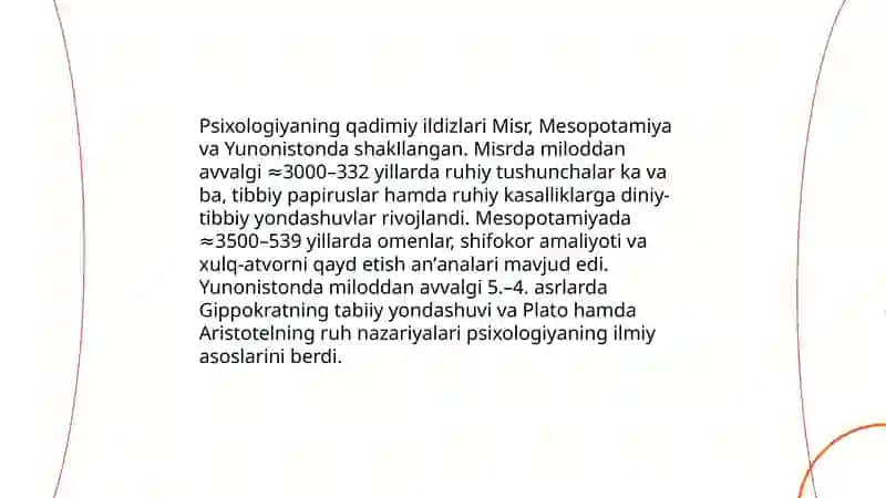Psixologiya tarixi 3