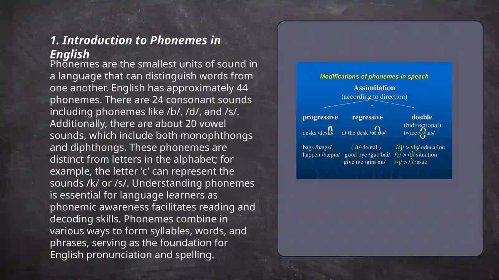 Phonemes and Phonetic Teaching Methods 3