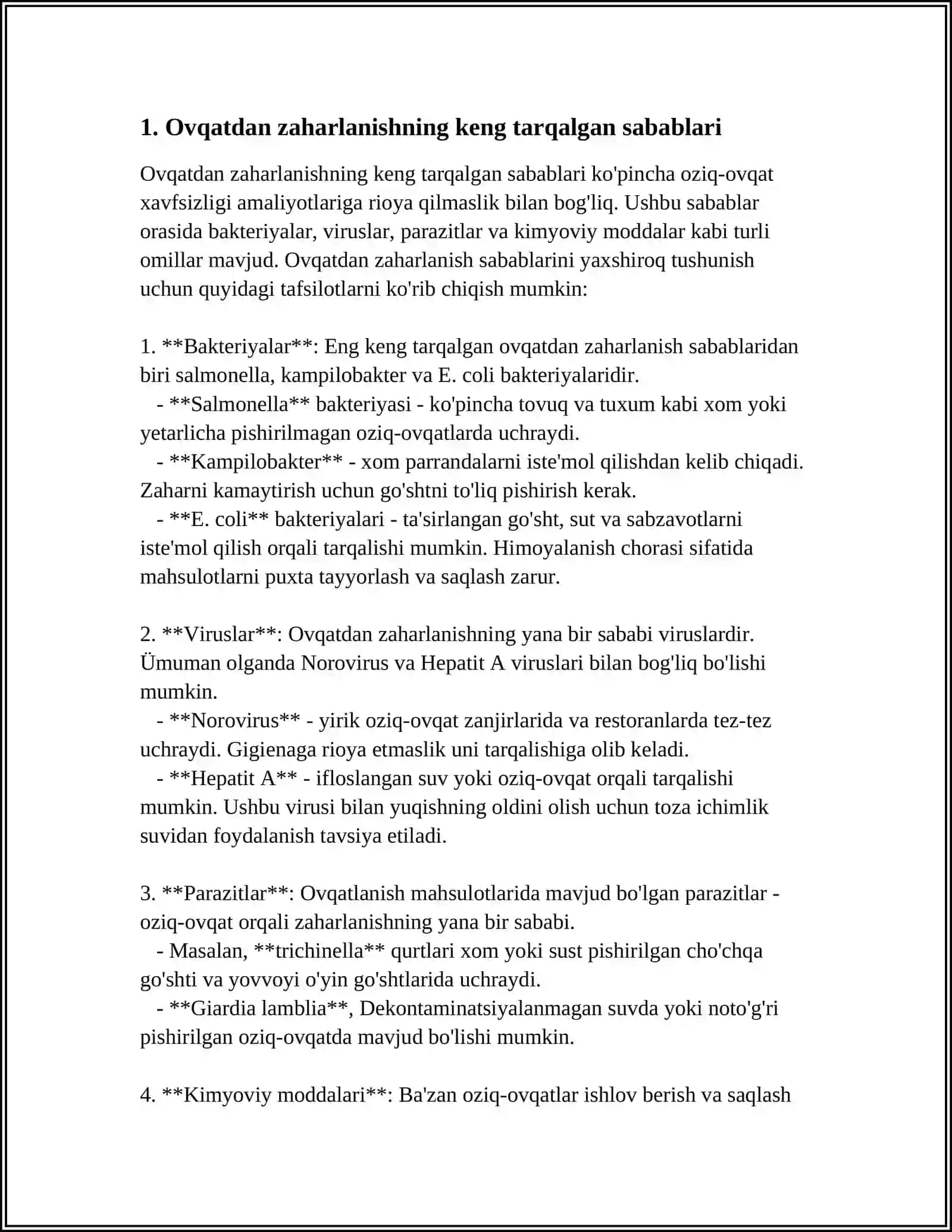 OVQATDAN ZAHARLANISHLAR VA ULARNING PROFILAKTIKASI 3