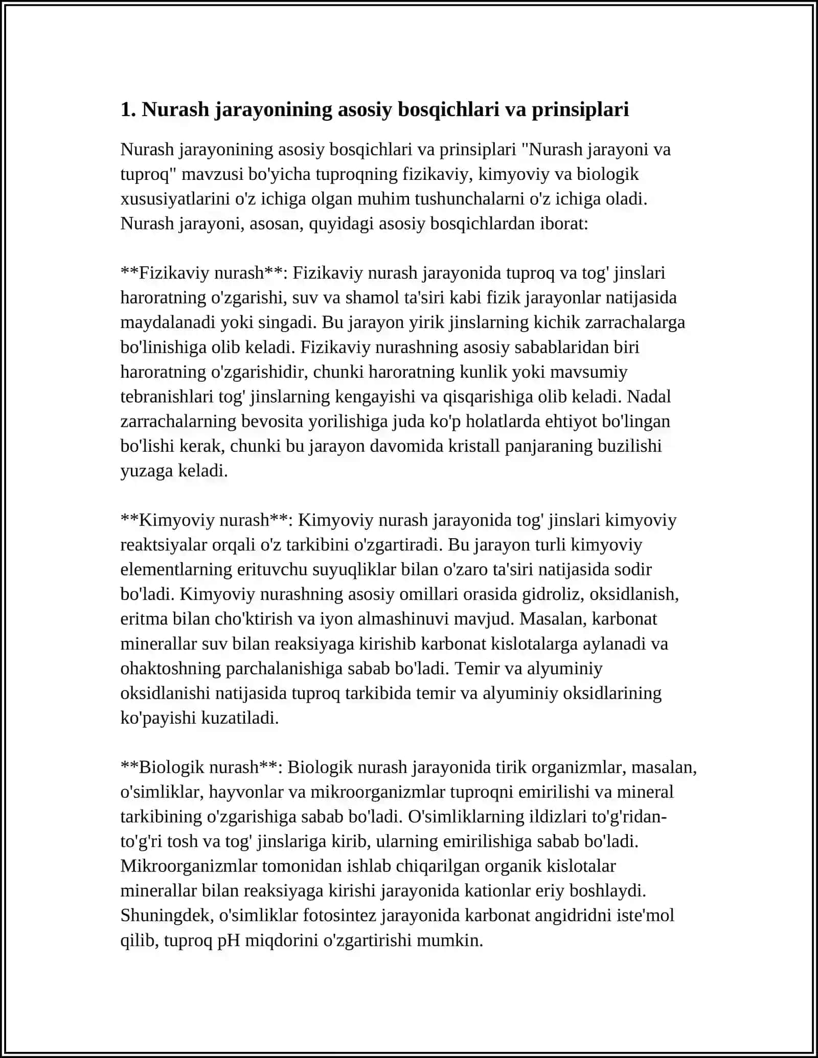 NURASH JARAYONI VA TUPROQ 3