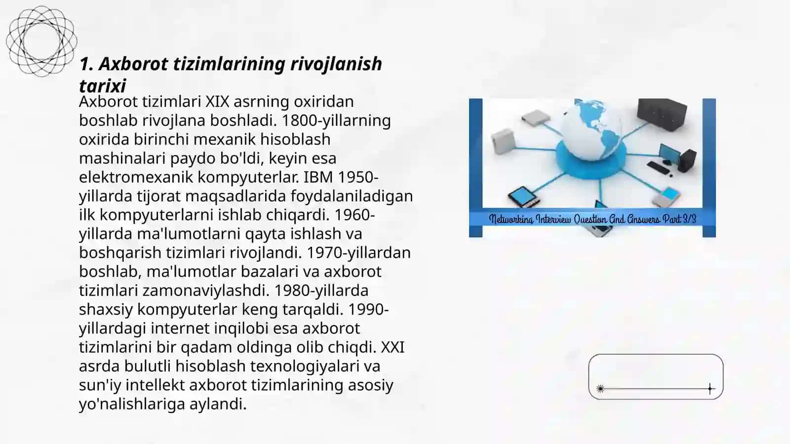 Axborot tizimlari 3