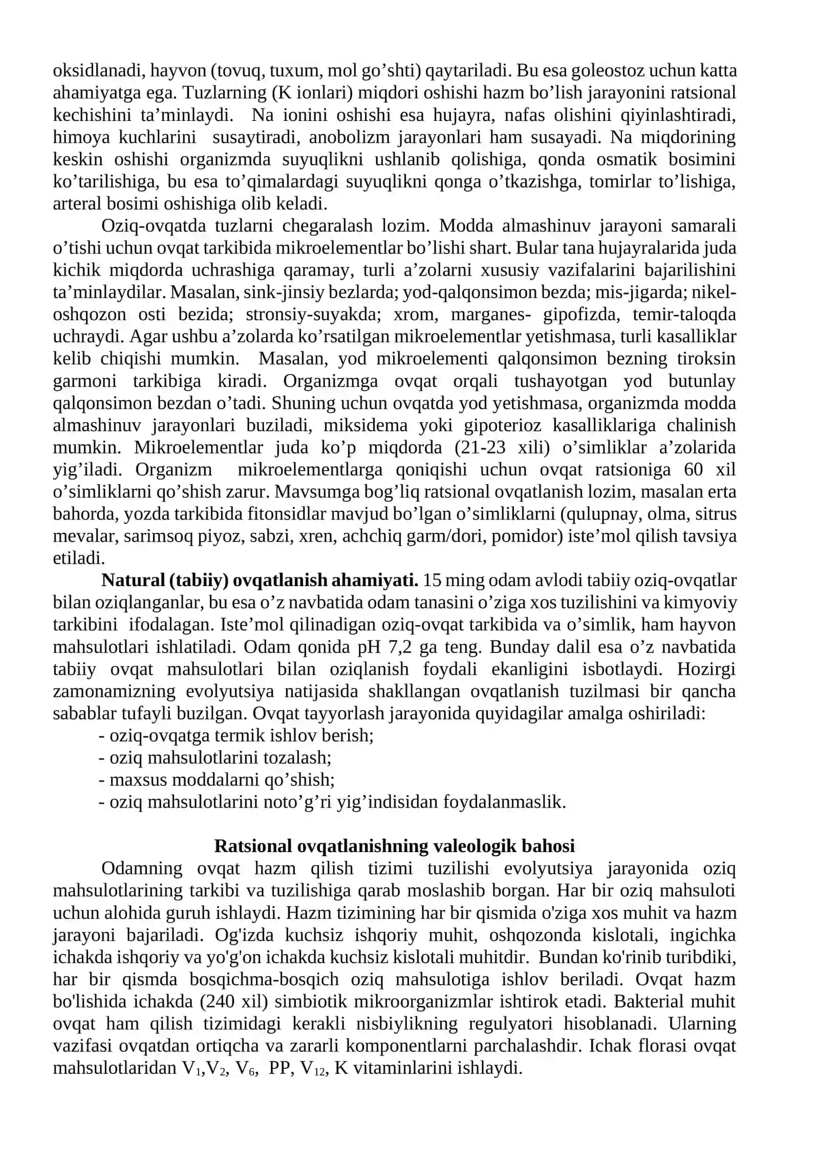 Salomatlik va to’g’ri ovqatlanish 3