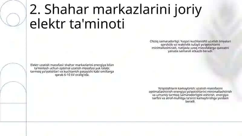 Shahar Elektr Ta’Minoti Tizimi 3